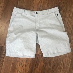 Commission Short 9” Qwick Chino Black/White Size 33